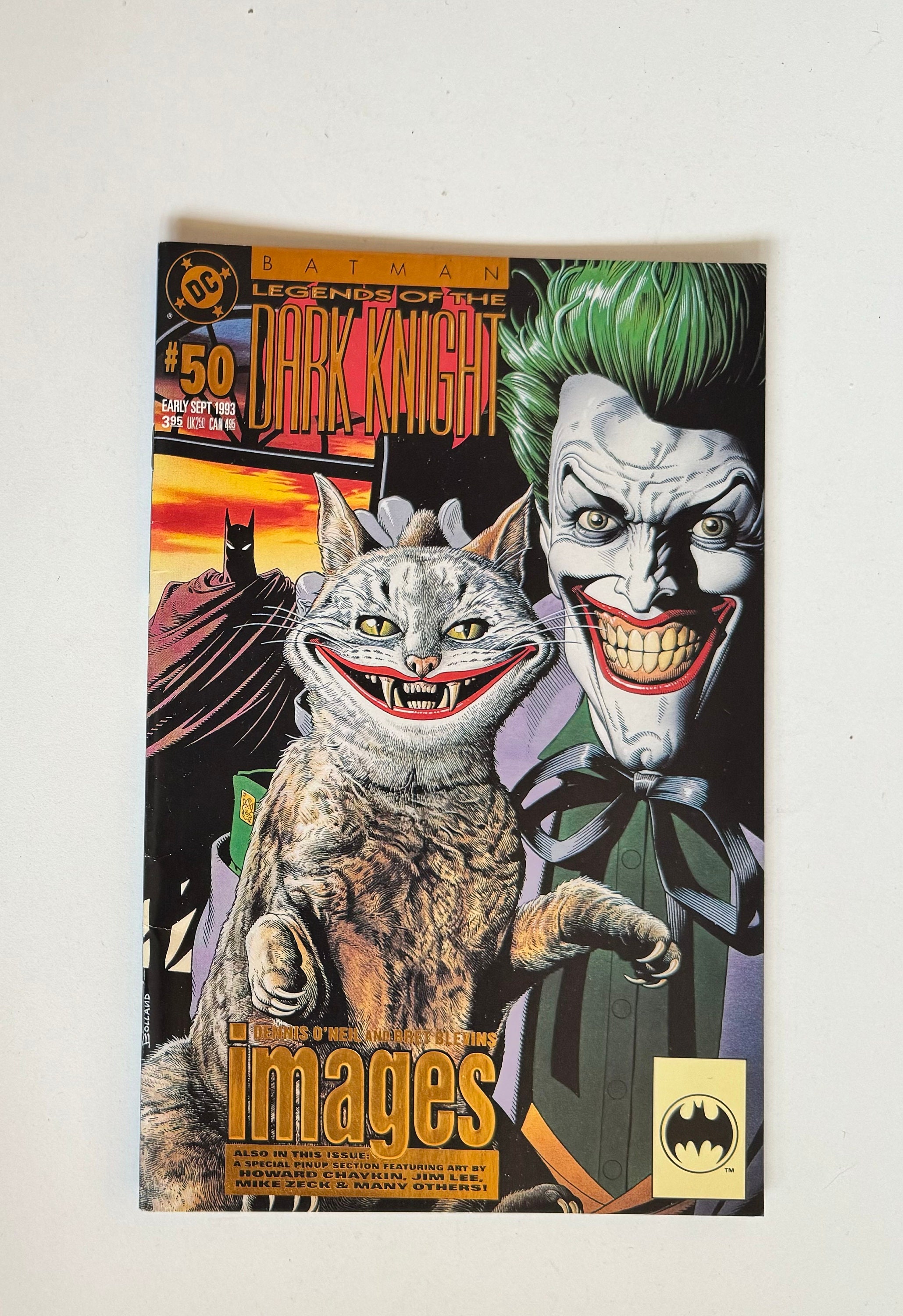Vintage Batman Legends of the Dark Knight #50 Sep 1993 DC Comic