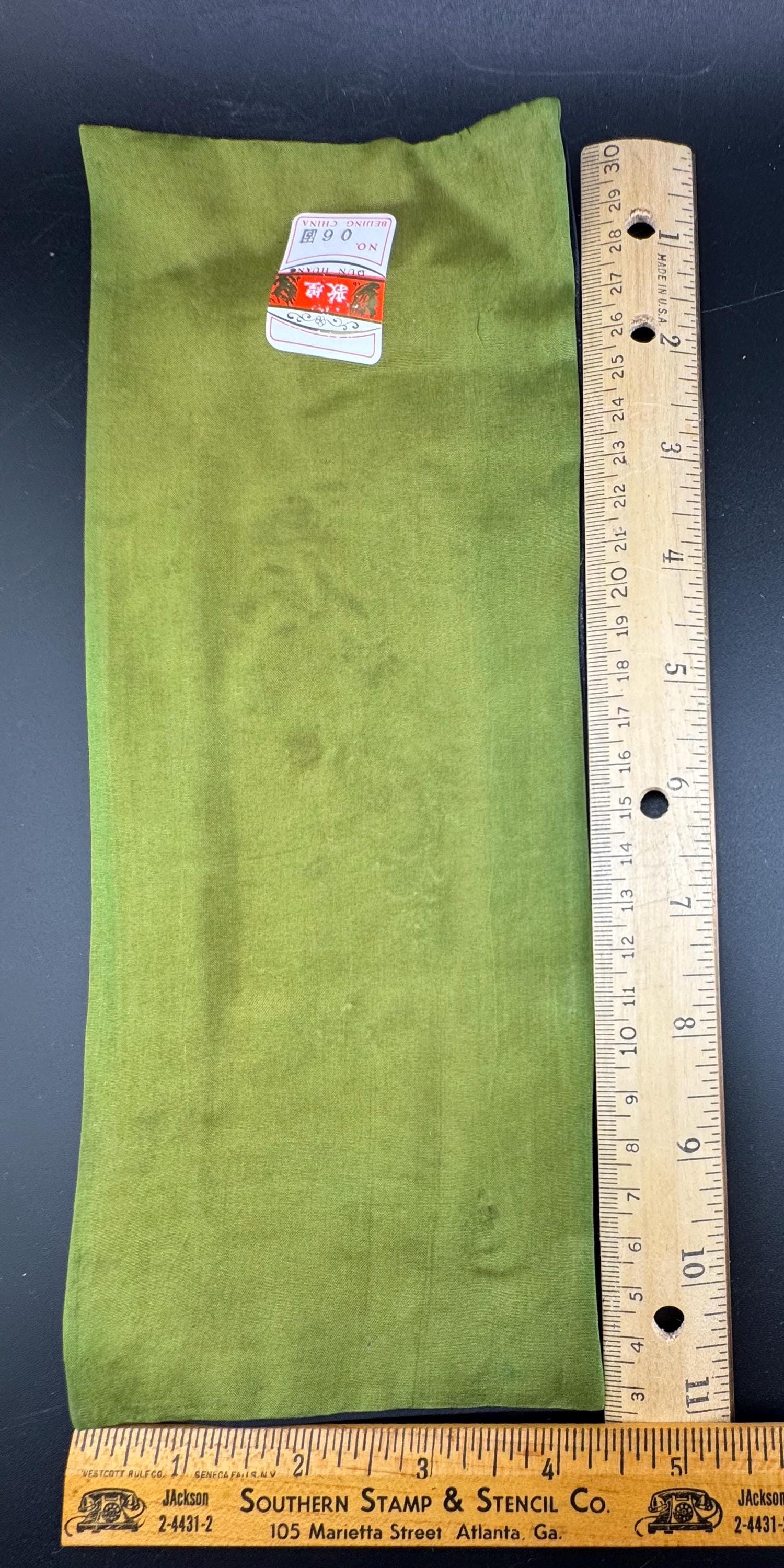ヴィンテージ 敦煌 中国シルク刺繍タペストリーパネル 鳥と花 壁掛け