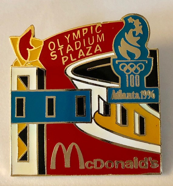 1996 Atlanta Olympics Mcdonald's Pins Collection of Mcdonald's