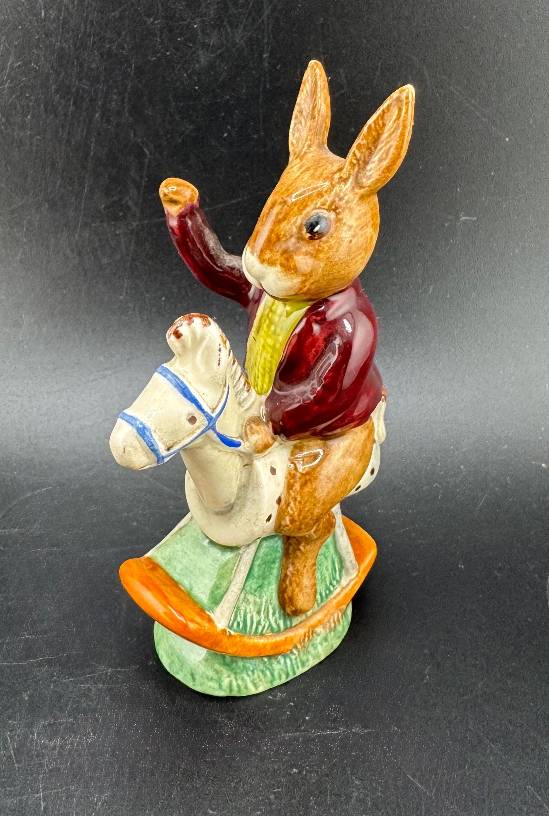 Vintage 1974 Royal Doulton Bunnykins Tally Ho Figurine