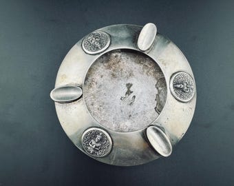 ヴィンテージ タイナコン スターリングシルバー 仏像灰皿 アジアン