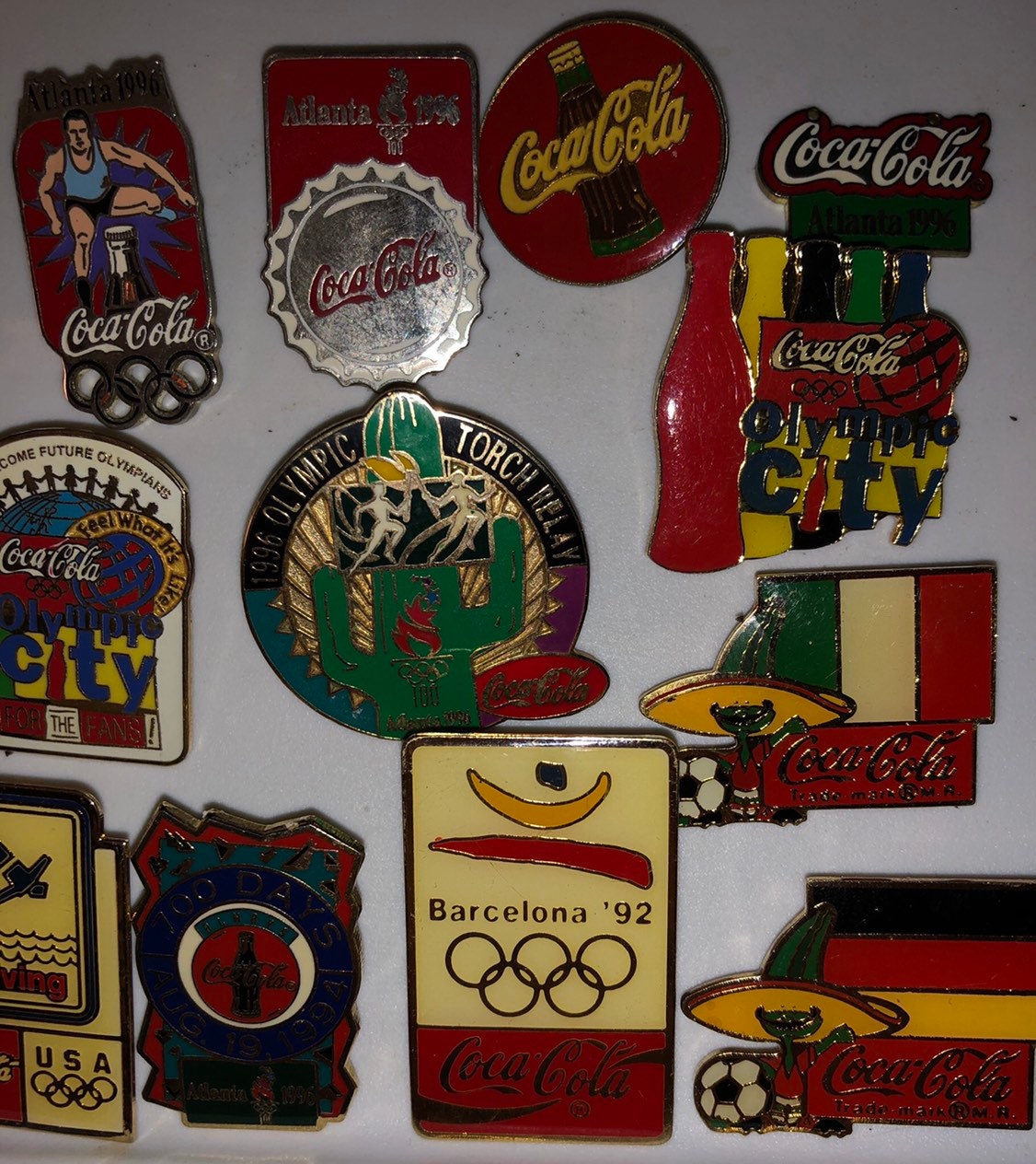 9 épingles olympiques - Canada