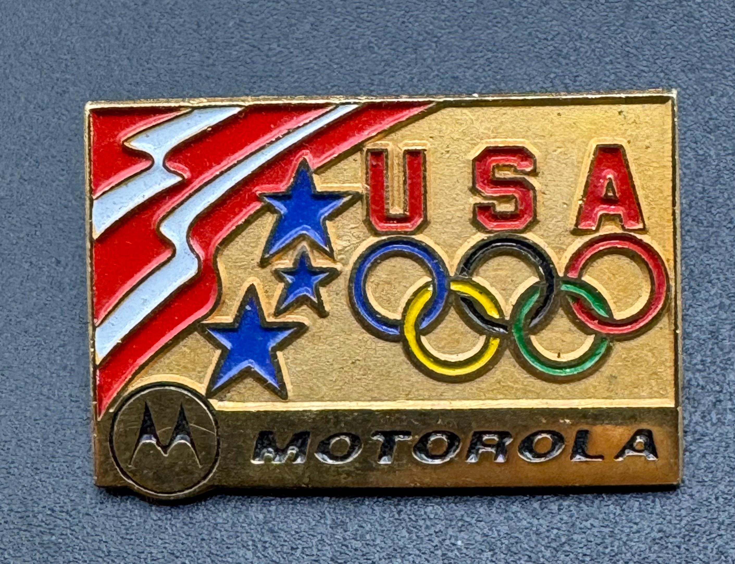 6 1996 Atlanta Olympic Trading Pins Time Magazine Kodak Ping Pong