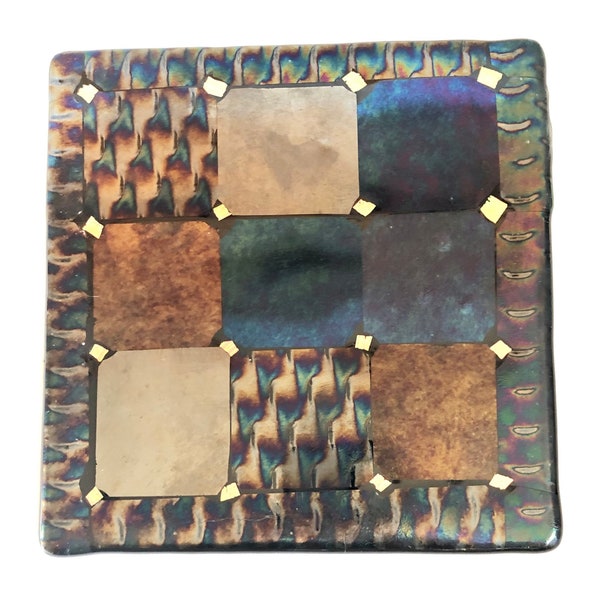 Fused Glass Tiles - Etsy