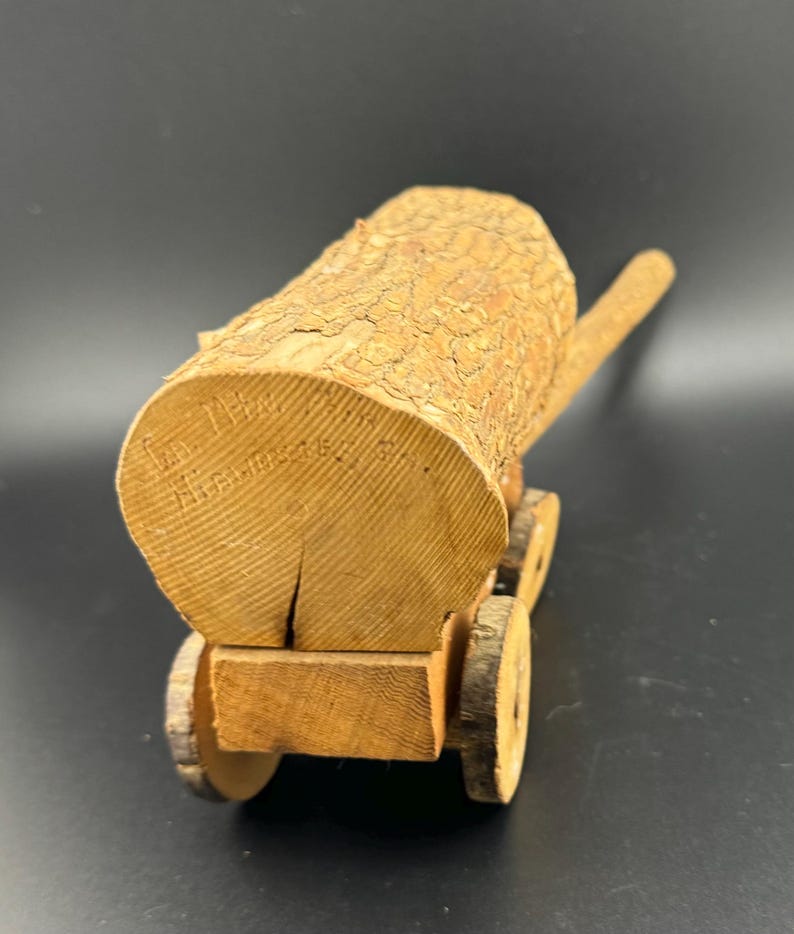 Vintage Primitive Covered Wagon Folk Art Connostoga Wagon Miniature ...