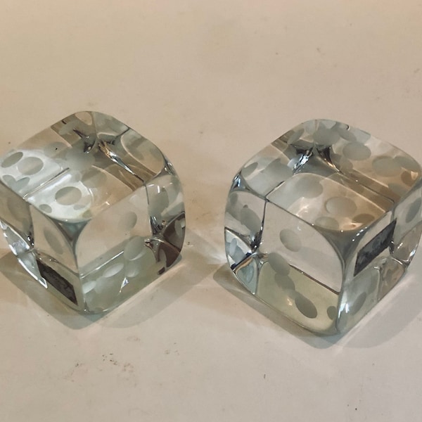 Crystal Dice - Etsy