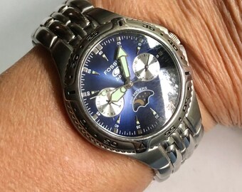 fossil blue 100 meters