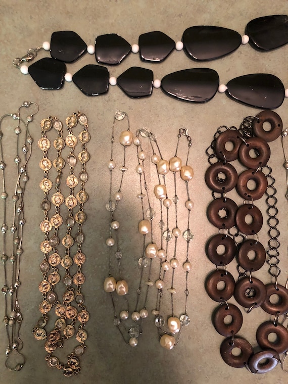 1980s-90s Vintage Necklace Collection Wholesale J… - image 1