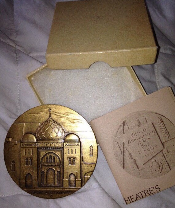 1979 Atlanta Fox Theatre Commemorative Fabulous Fox Theater | Etsy