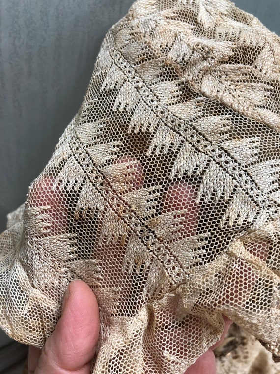 Victorian Lace Bonnet for Baby Delicate Antique L… - image 7