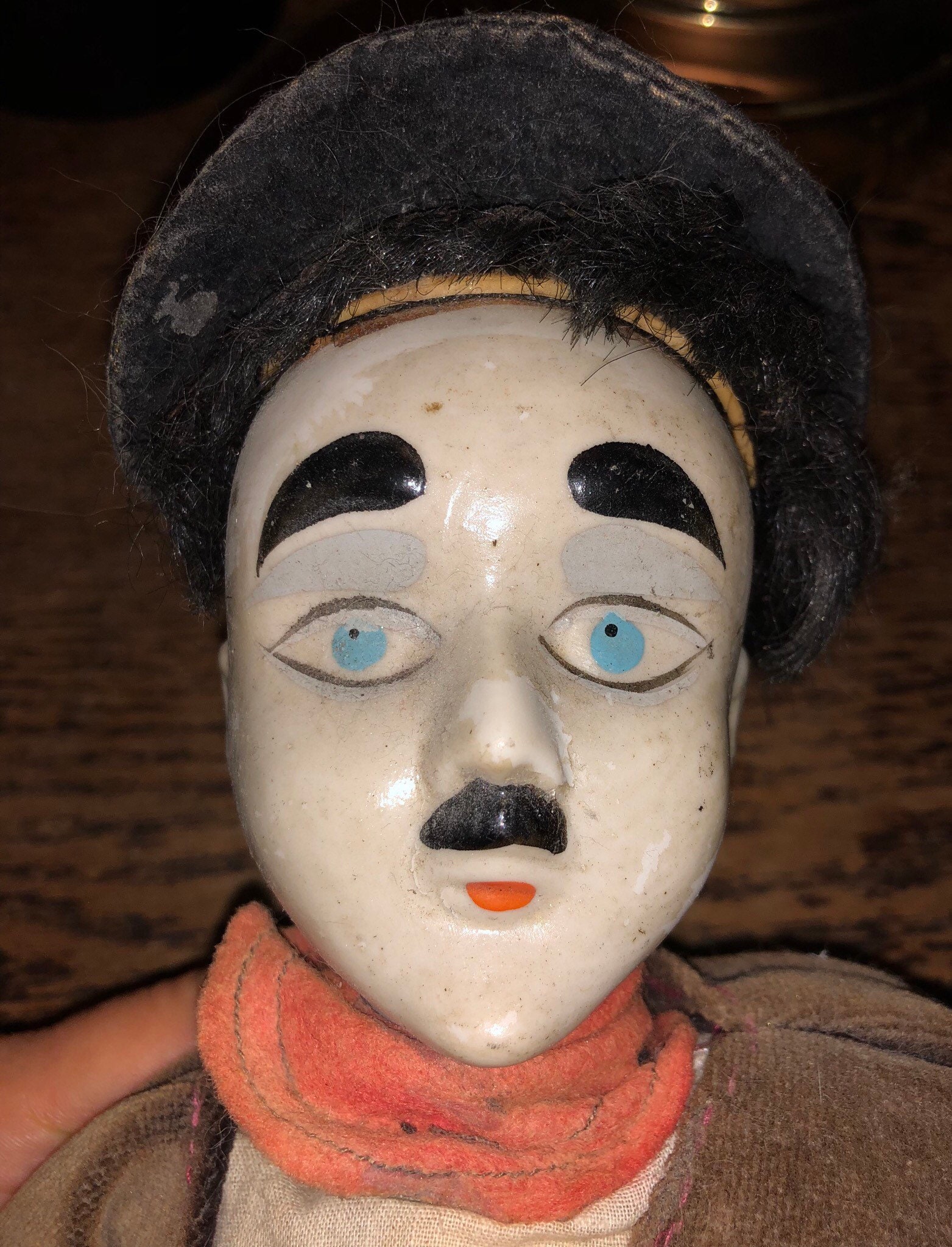 charlie chaplin porcelain doll