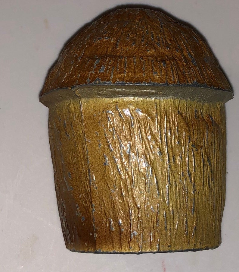 Miniature Mushroom For Pretend Play Vintage Metal Mushroom Art Projects Fantasy Play