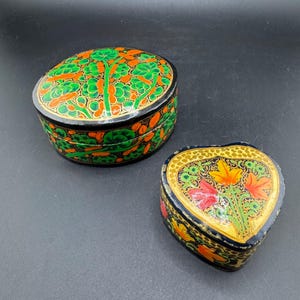 【PAPIER-MACHE STORAGE CONTAINER】 Paper Mache Storage Box - Etsy