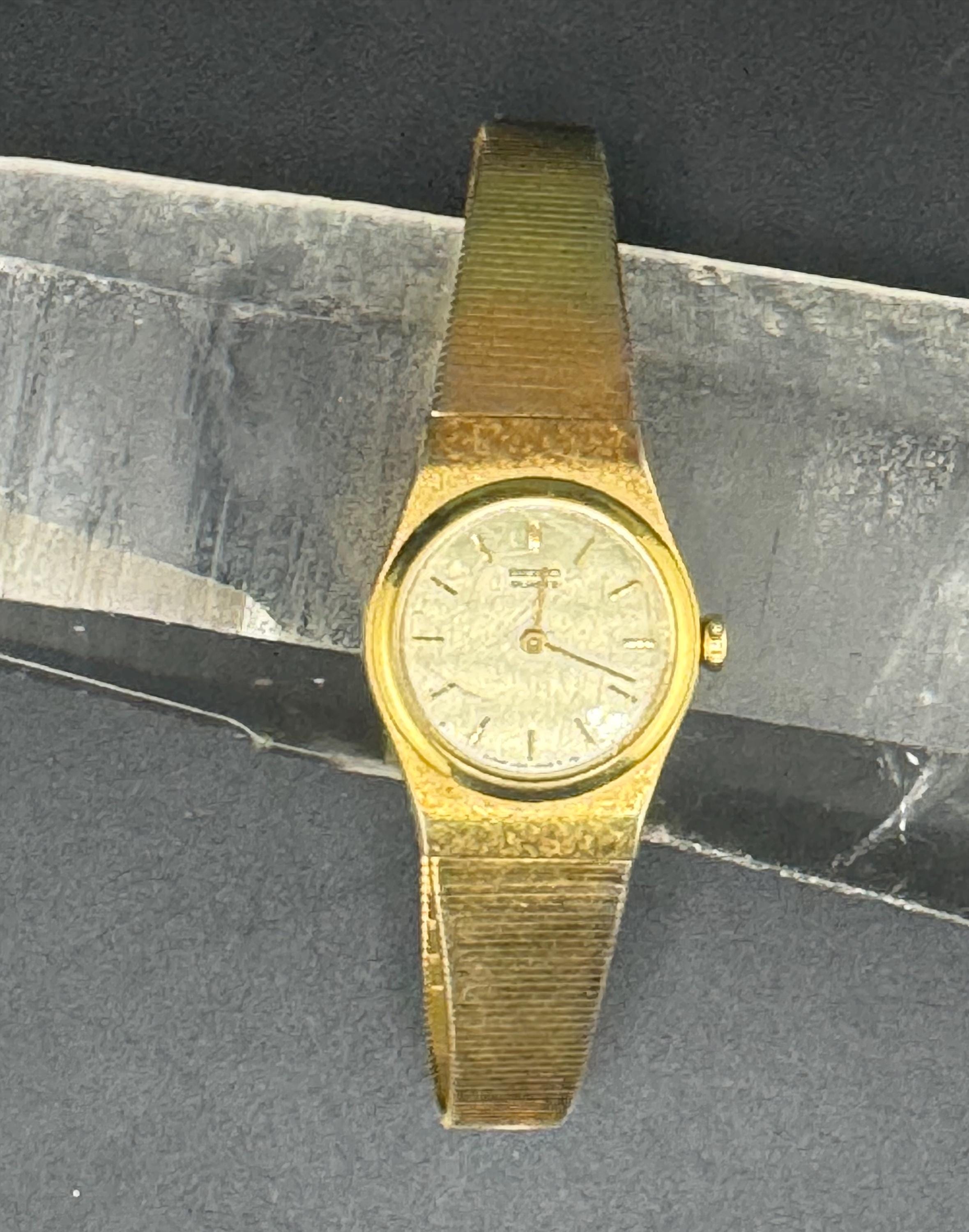 【ヴィンテージ】SEIKO Socie 14k レディース腕時計 Yahoo!オークション -「セイコー 14k」(レディース腕時計) の