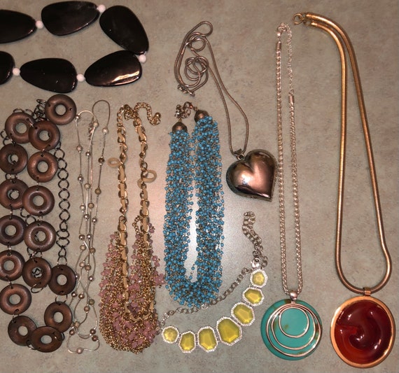 1980s-90s Vintage Necklace Collection Wholesale J… - image 2