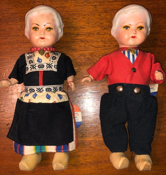 vintage dutch dolls