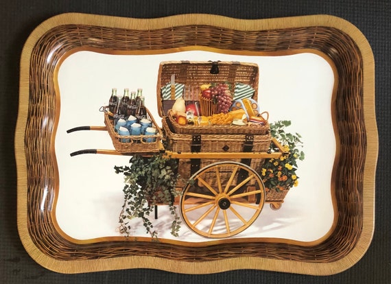 小物入れ vintage tray 1960 s Large Vintage 1960s Metal Coca Cola Serving Tray Coke TV Trays