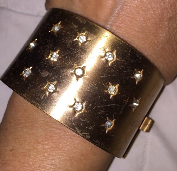 metal cuff bracelet too big