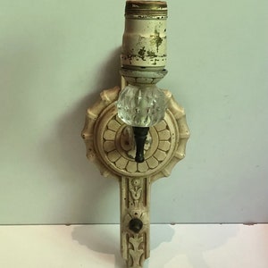 Antique Art Deco Metal Sconce Architectual Antiques Wall Lighting Craftsman Bungalow Wall Art Home Renovation Restoration Light