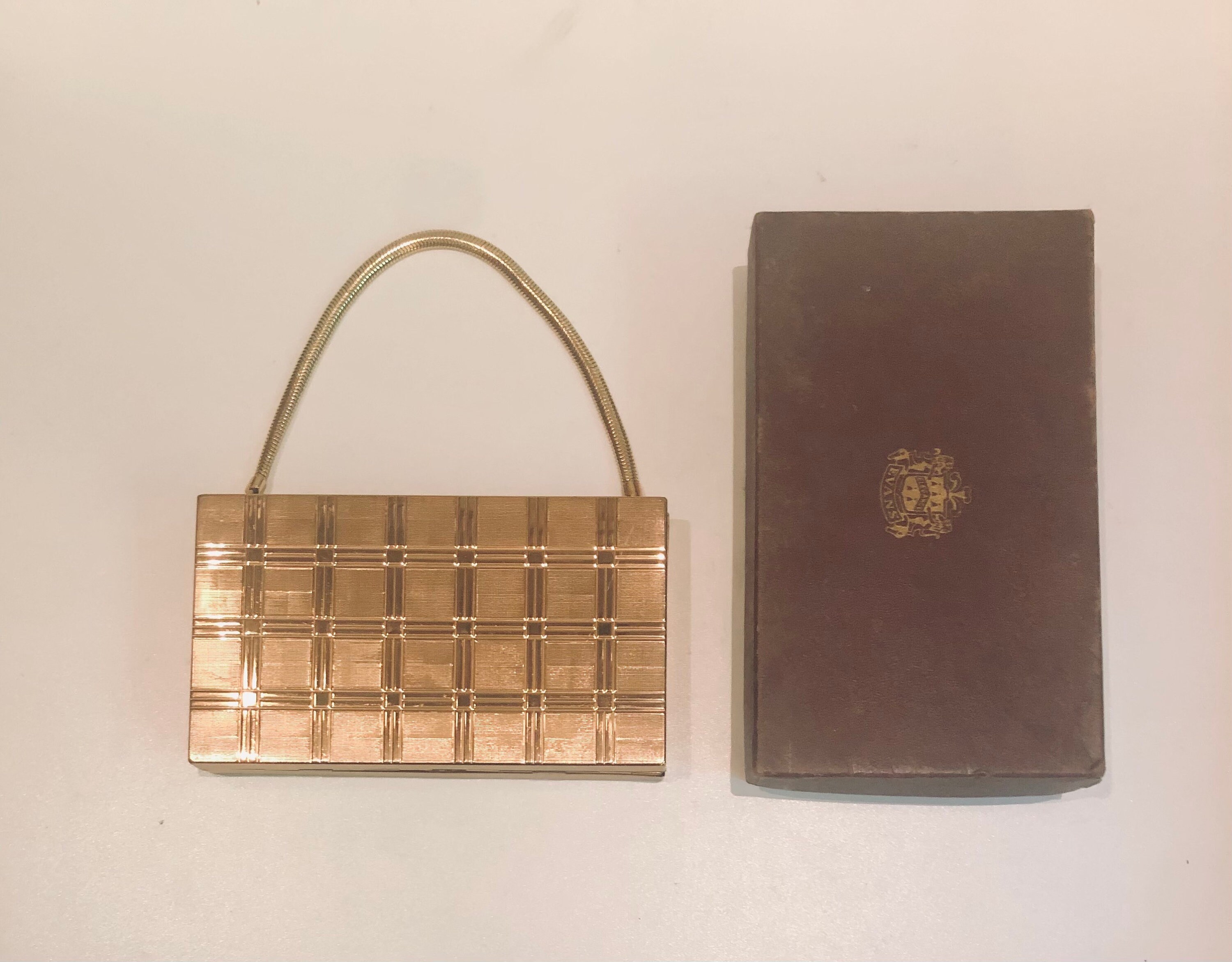 1950s evans makeup clutch hotsell
