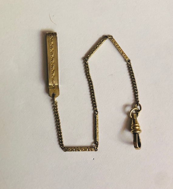 Antique Gold Filled Edwardian Art Deco Watch Fob W