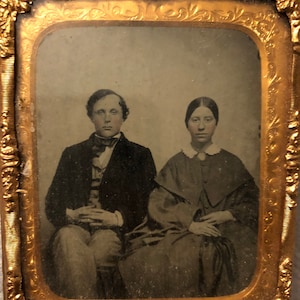 Antique Ambrotype Photos ca 1860s for Restoration and Upcycling