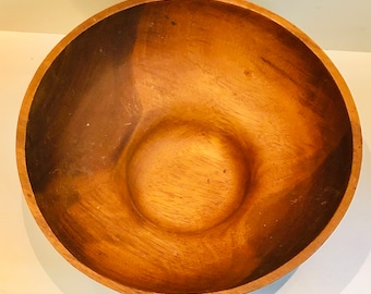 Gorgeous Handmade Filipino Wood Bowl Centerpiece Fruit Bowl Catch All Farm Table Decor (BOWL ONLY) The Cellar Macy’s Department Store