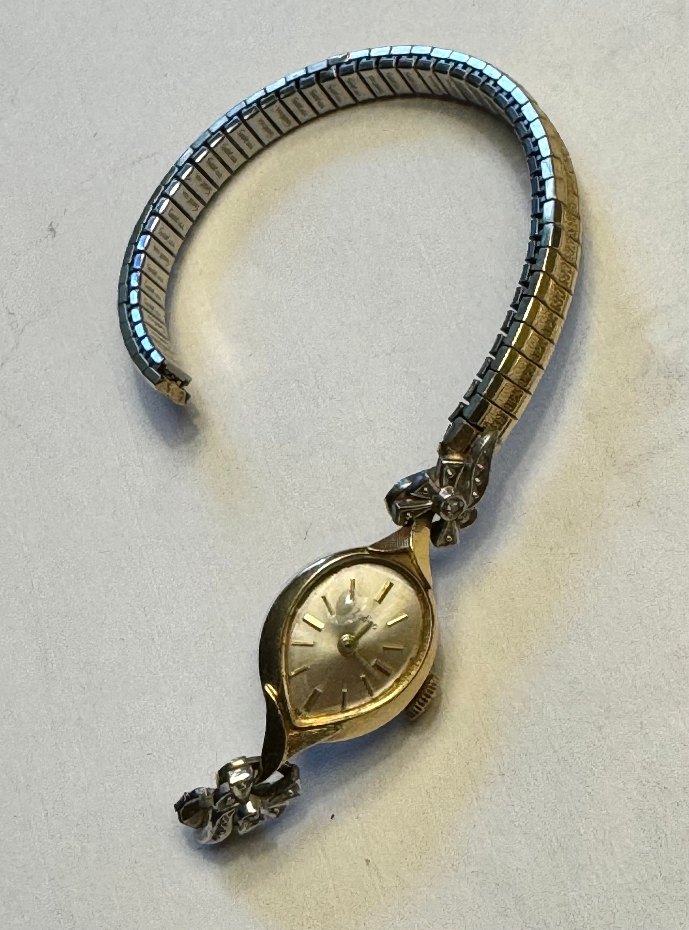 Zodiac Swiss 1960s 10k GF Diamond Watch Vintage zodiac watch - Gem main image 3
