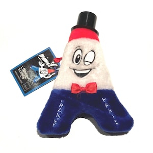 Vtg Anthropomorphic Eiffel Tower Winking Top Hat Wearing L’Original Paris France 2000 Stuffed Toy Mimil Souvenir Alexandre Gustave Eiffel