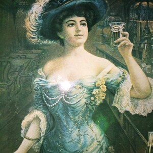 Vintage Pepsi Cola Niagra Buffalo Tip Tray Victorian Gibson image 2