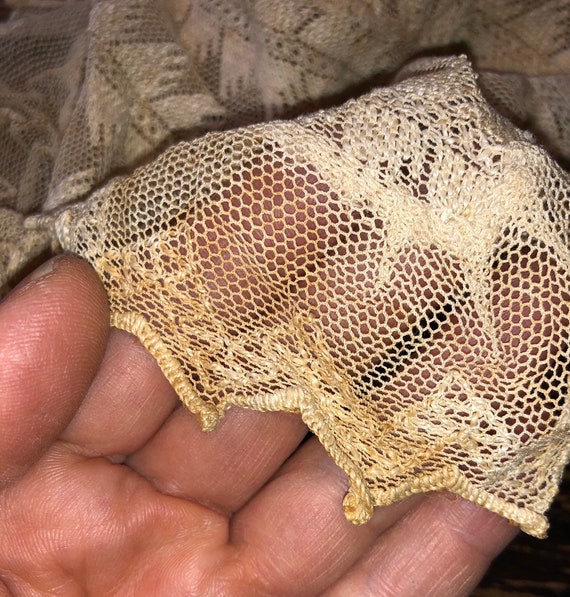 Victorian Lace Bonnet for Baby Delicate Antique L… - image 8