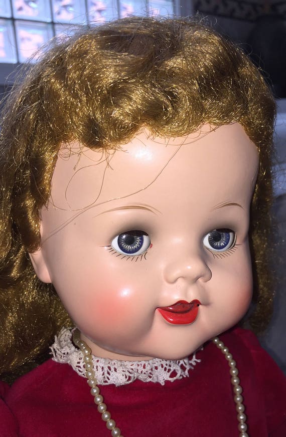 saucy walker doll by ideal 1950's