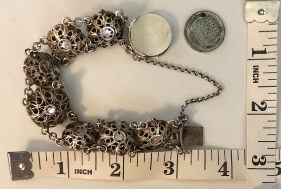 Rare 1800s Antique Dutch Button Bracelet Zeeuwse … - image 8