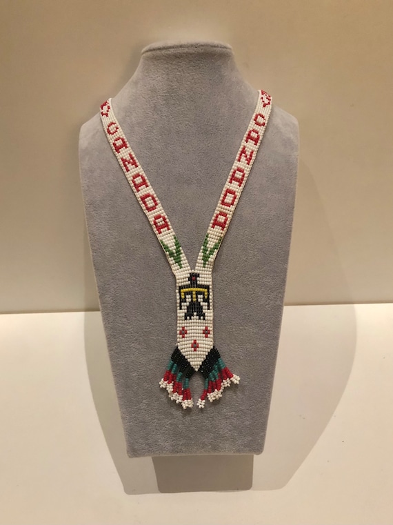Rare Classic Vintage Native American Navajo Sterling Silver Tassle Necklace Rare Classic Vintage Native American Navajo Sterling Silver Tassle Necklace