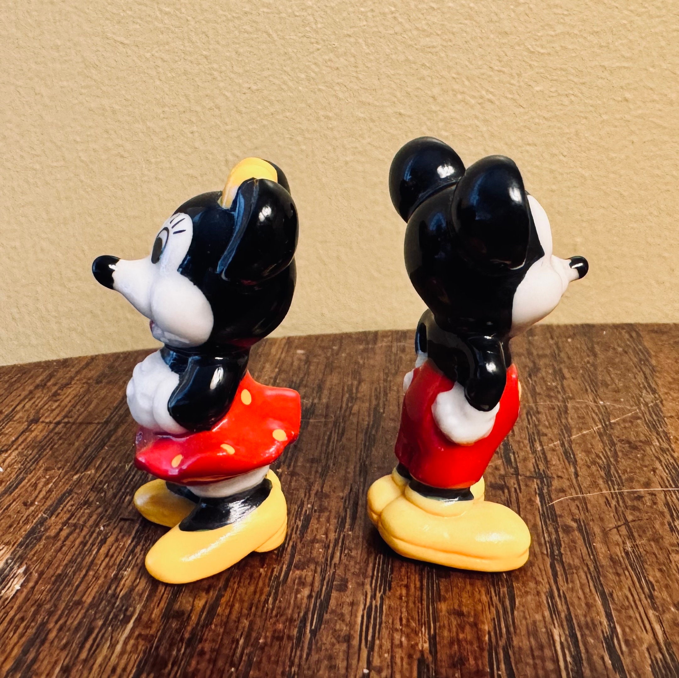 Adorable Vintage 1993 Disney Miniature Mickey Mouse and Minnie