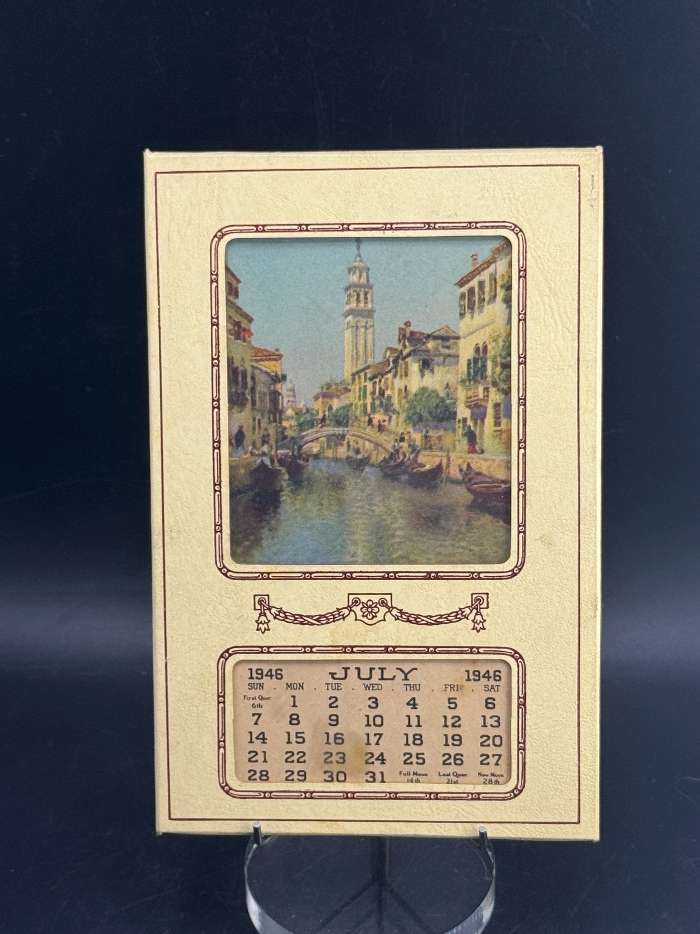 1946 calendar - Etsy 日本