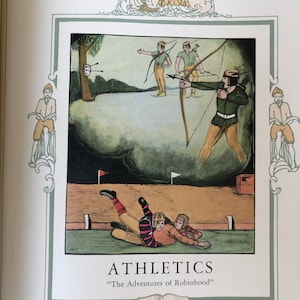 Vintage Antique 1920s High School Yearbooks Milwaukee Art Deco Depression Era Ephemera Scrapbooking Crafts