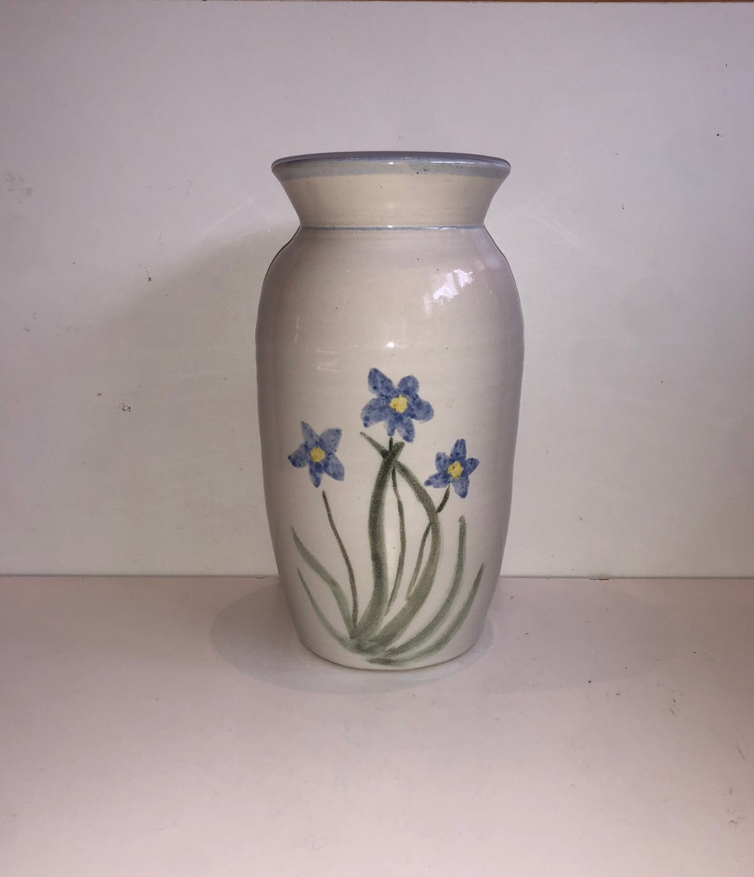 Vintage Hand Thrown Vintage Signed C Carlson Studio Pottery Vase Hand ...