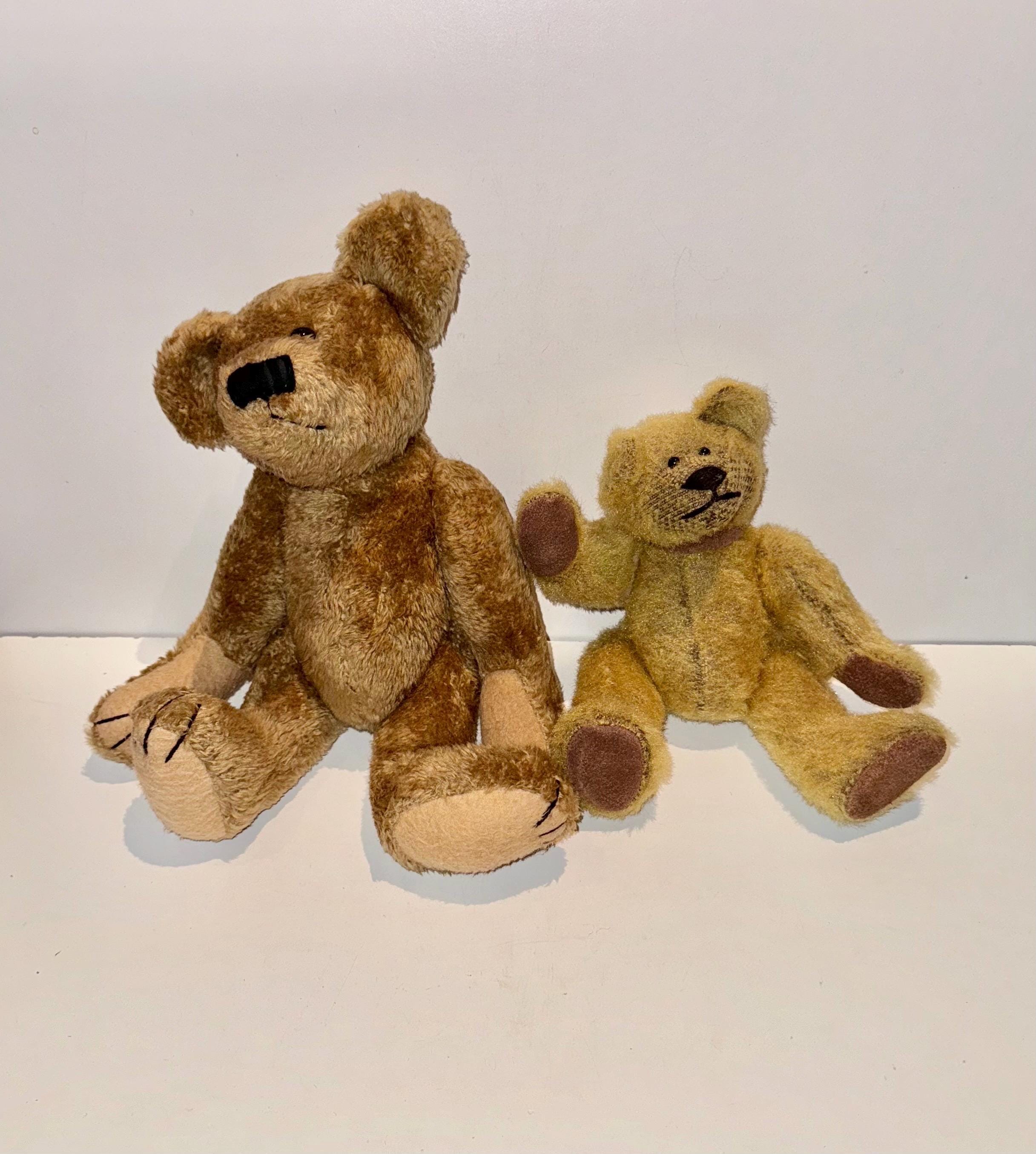 Vintage Jointed Teddy Bear Collection Gund Creme De La Bear 1898