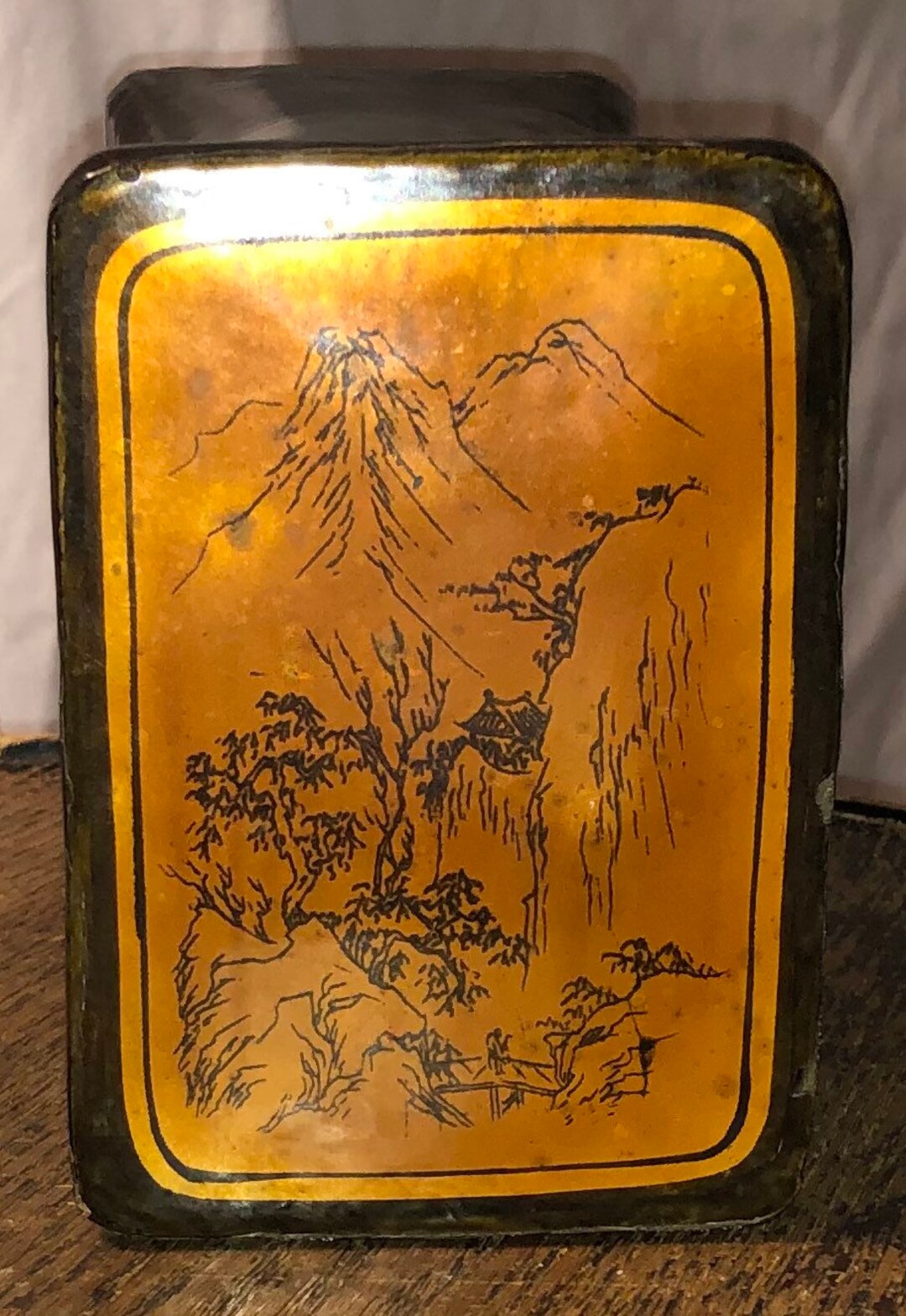 Antique Chinese Leather Pillow Late 19th Early 20th Century Etsy