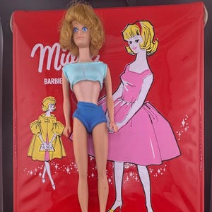 Vintage Barbie Blue Case - Etsy display picture 1