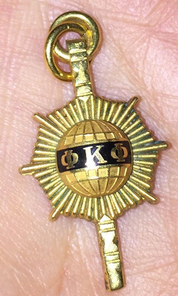 Phi Kappa Phi Honor Vintage Gold Key UGA