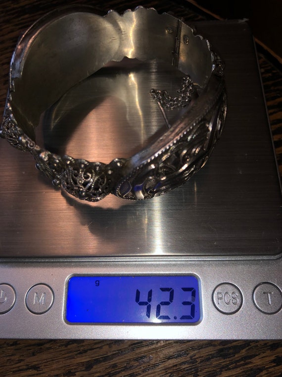 Bracelet Manchette Ethnique Oriental En Os Et Laiton - Bijou Tribal Vintage Pour Fille