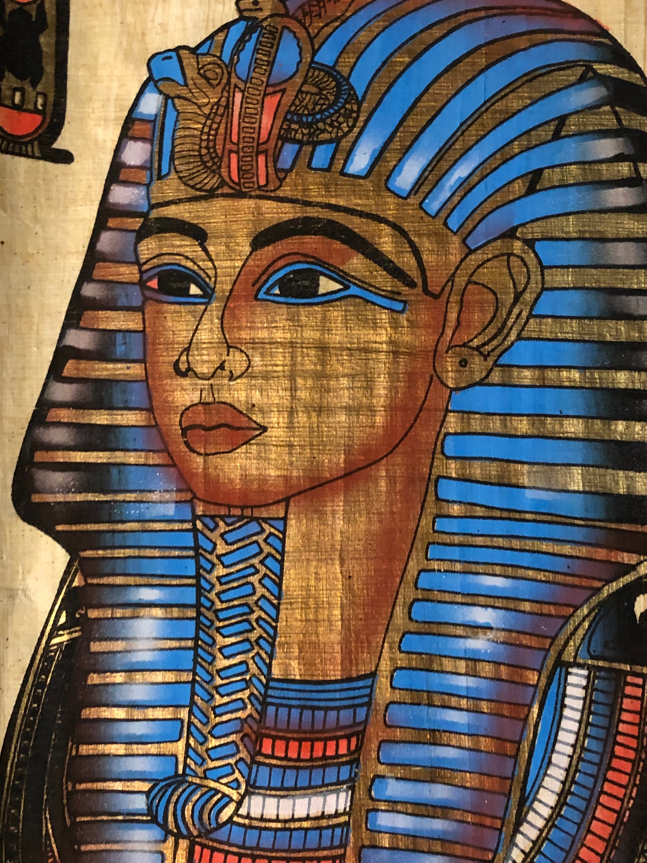 エジプト 絵画 交渉OK ビブリオポリ-古代エジプト-壁画7