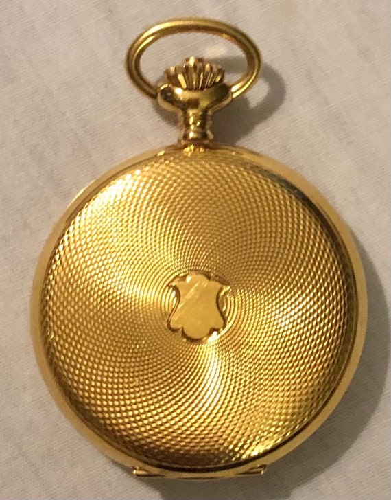 RARE 1970s Caravelle Pocketwatch Victorian Revival