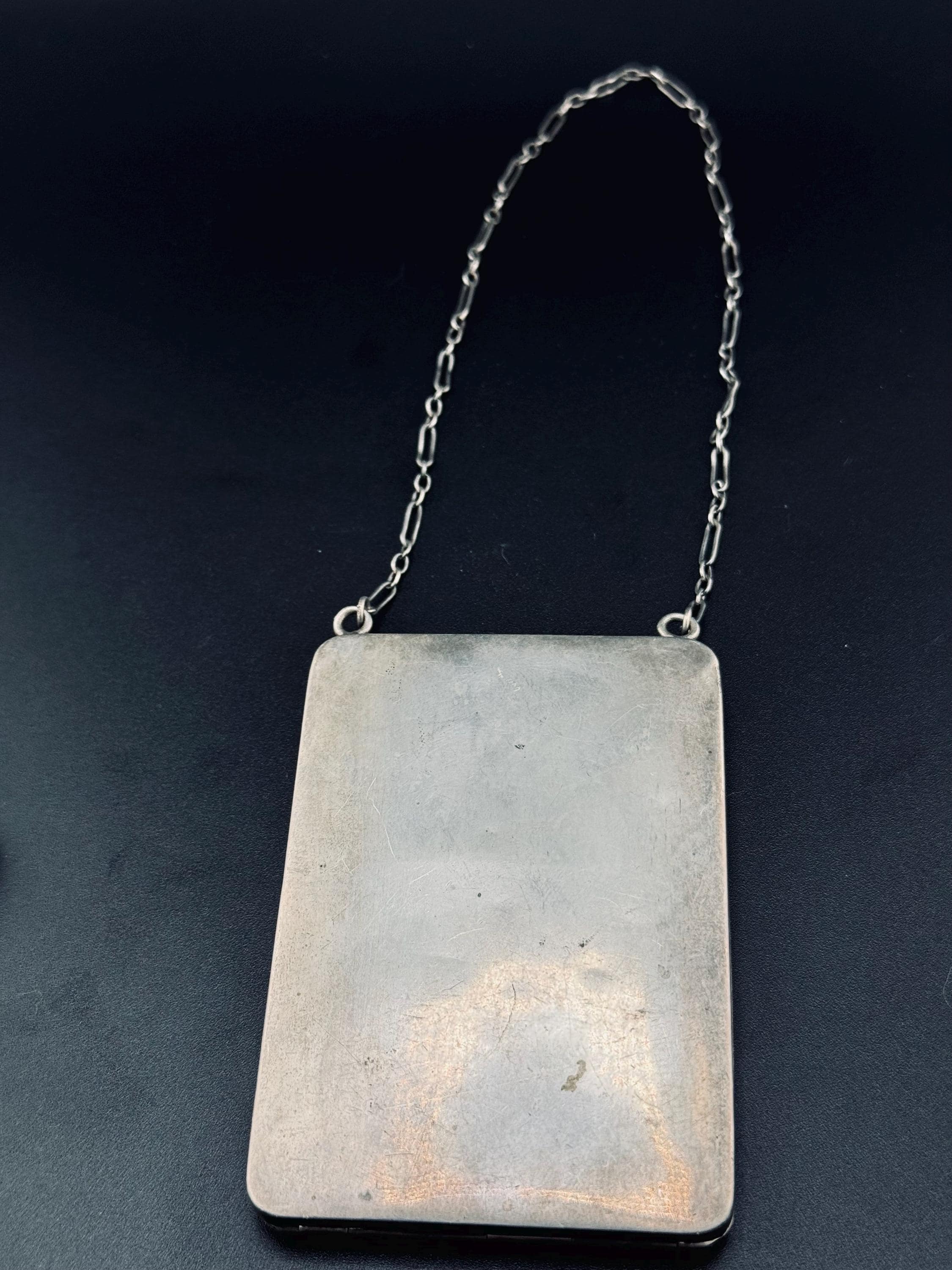 Antique Edwardian Sterling Silver Elgin Coin Purse Compact