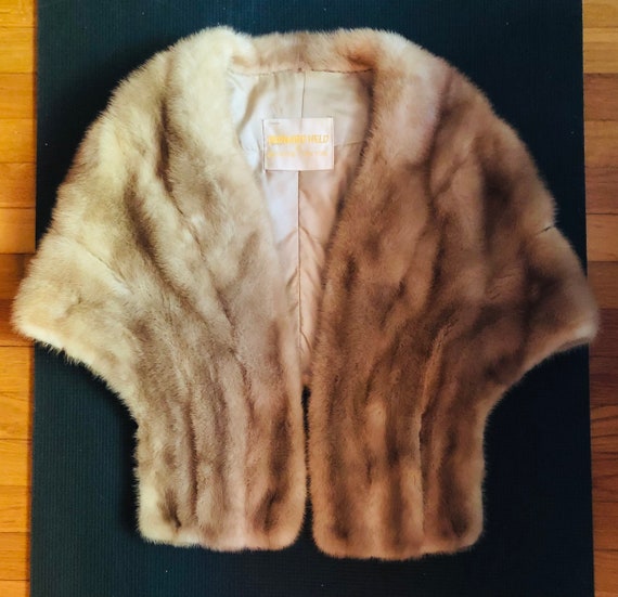 Buy Vintage Mink Fur Stole Cape Jacket Bernard Held of Rochester Online in  India - Etsy