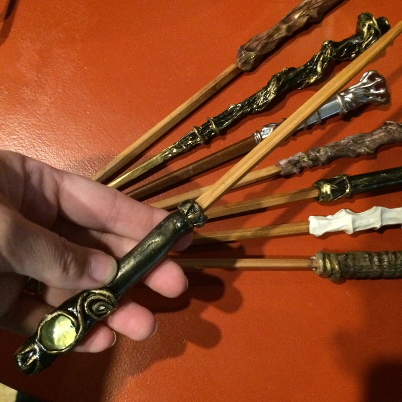 Harry Potter inspired Wizard wand unique wand one of a kind party favor stocking stuffer