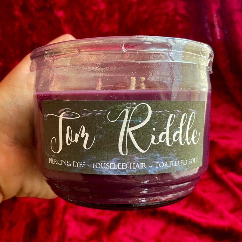 Tom Riddle Boyfriend Candle Etsy