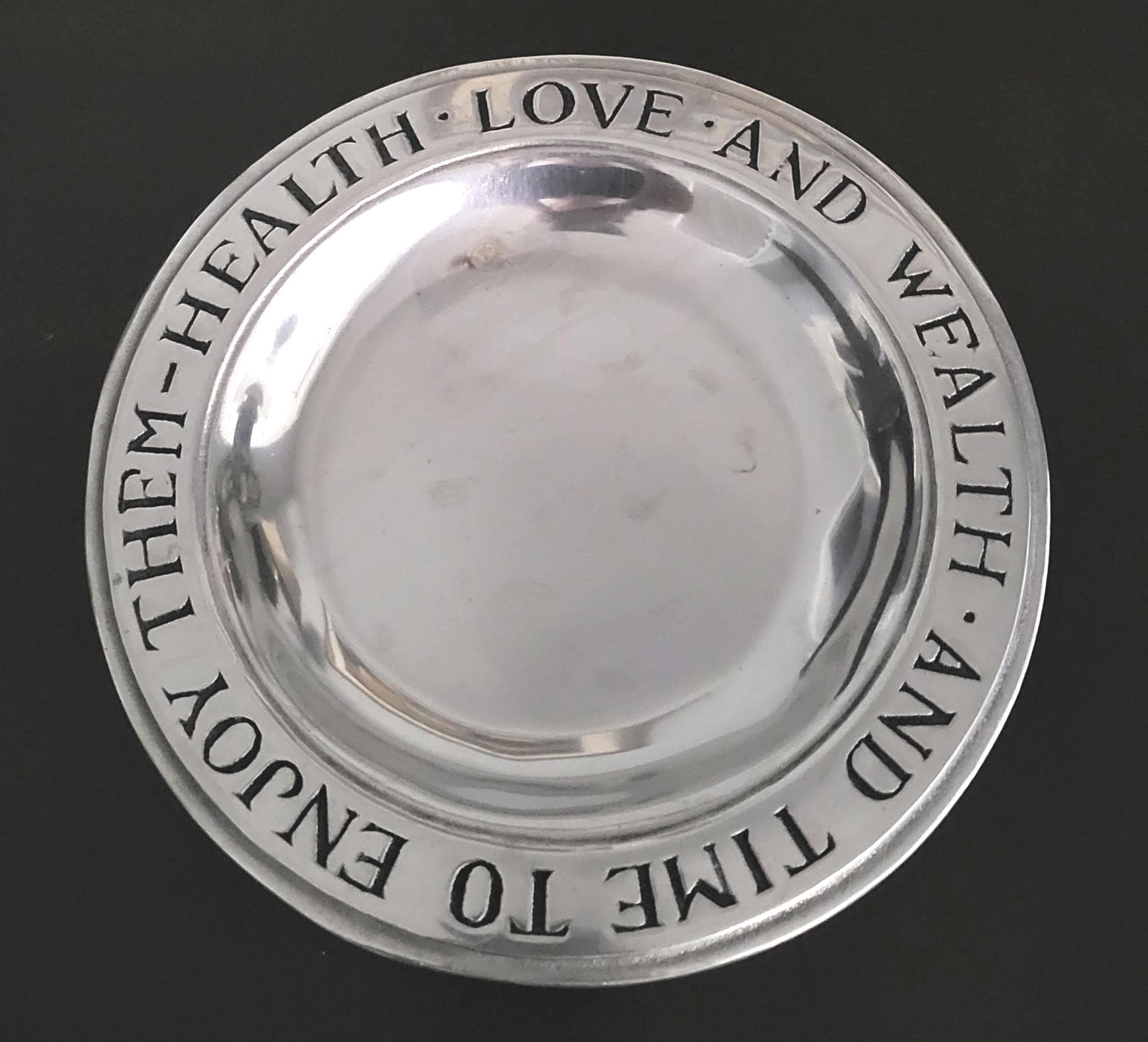 Wilton Columbia Pewter Plate - Etsy